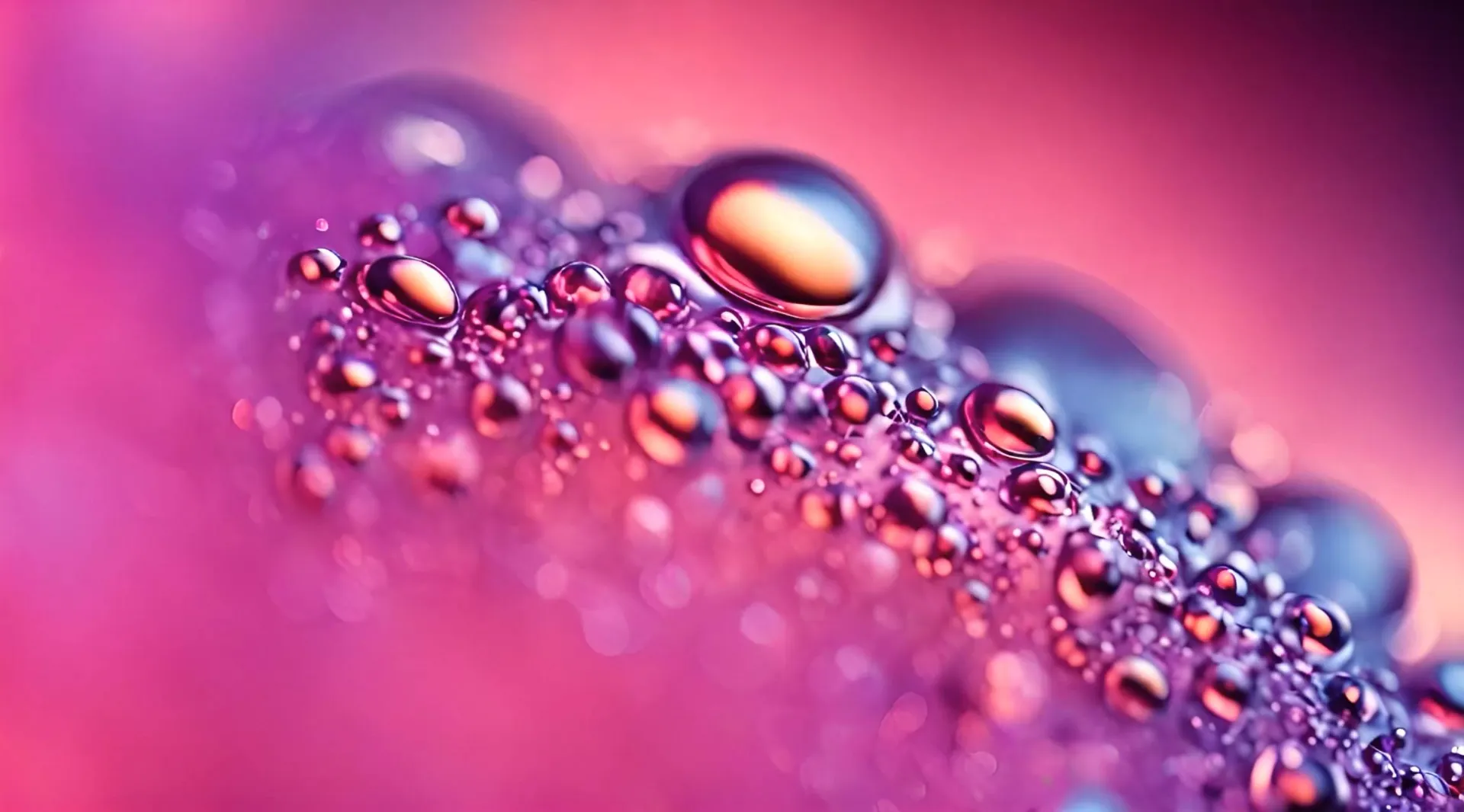 Liquid Jewel Tones Abstract Droplet Sequence Stock Video